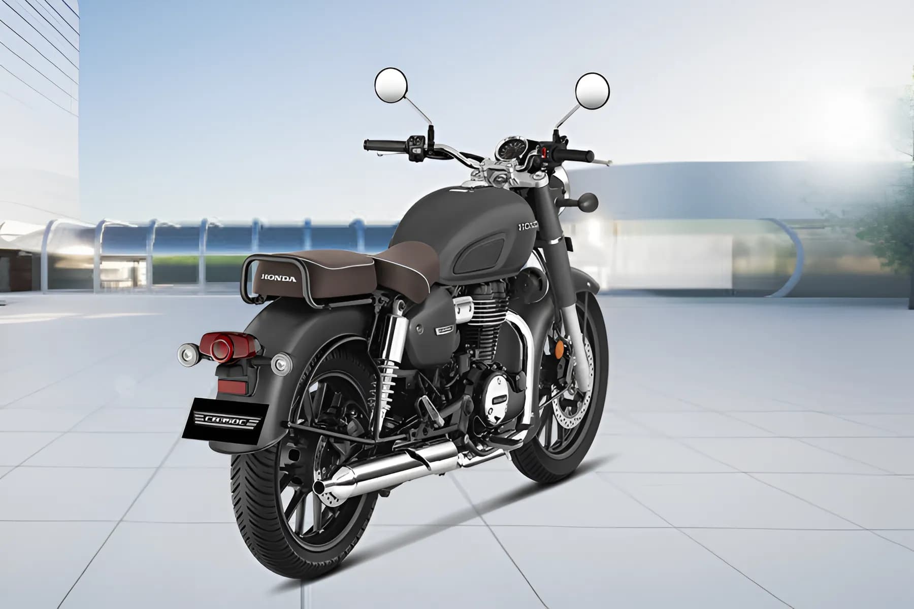 Honda CB 350C Rear Right Side View