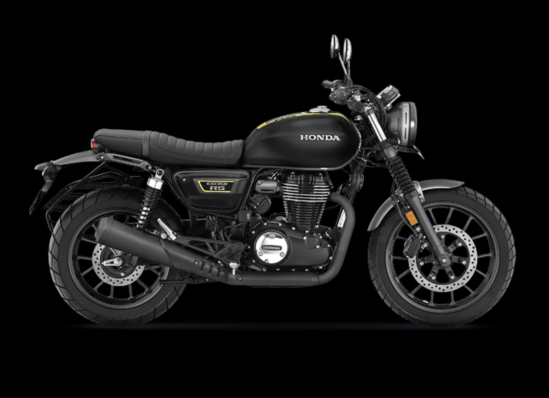 Honda CB 350 RS DLX Pearl Igneous Black color