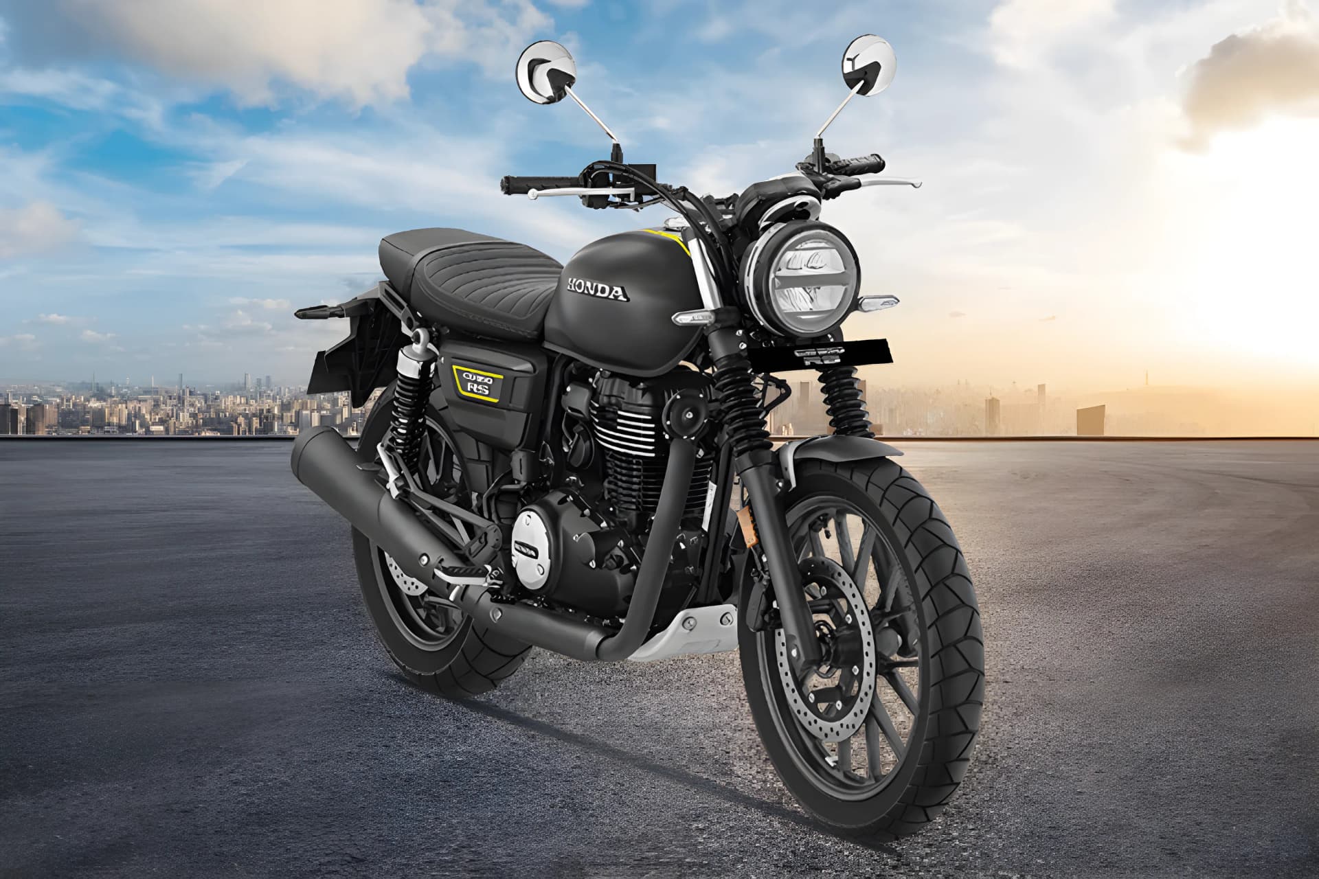 Honda CB 350 RS Front Right Side View