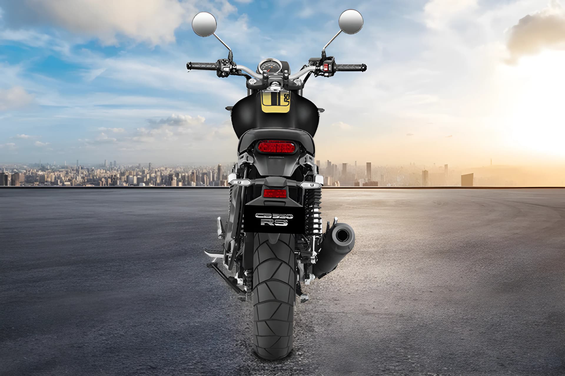 Honda CB 350 RS Rear View