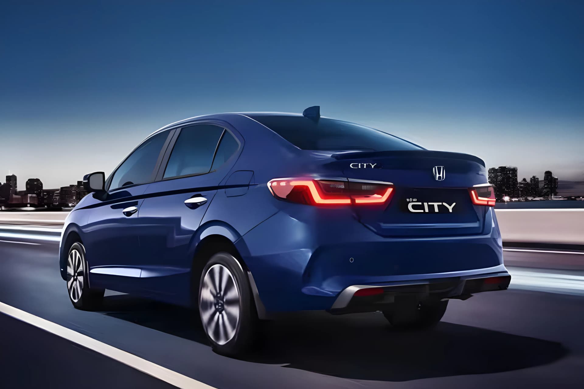 Honda City Rear View