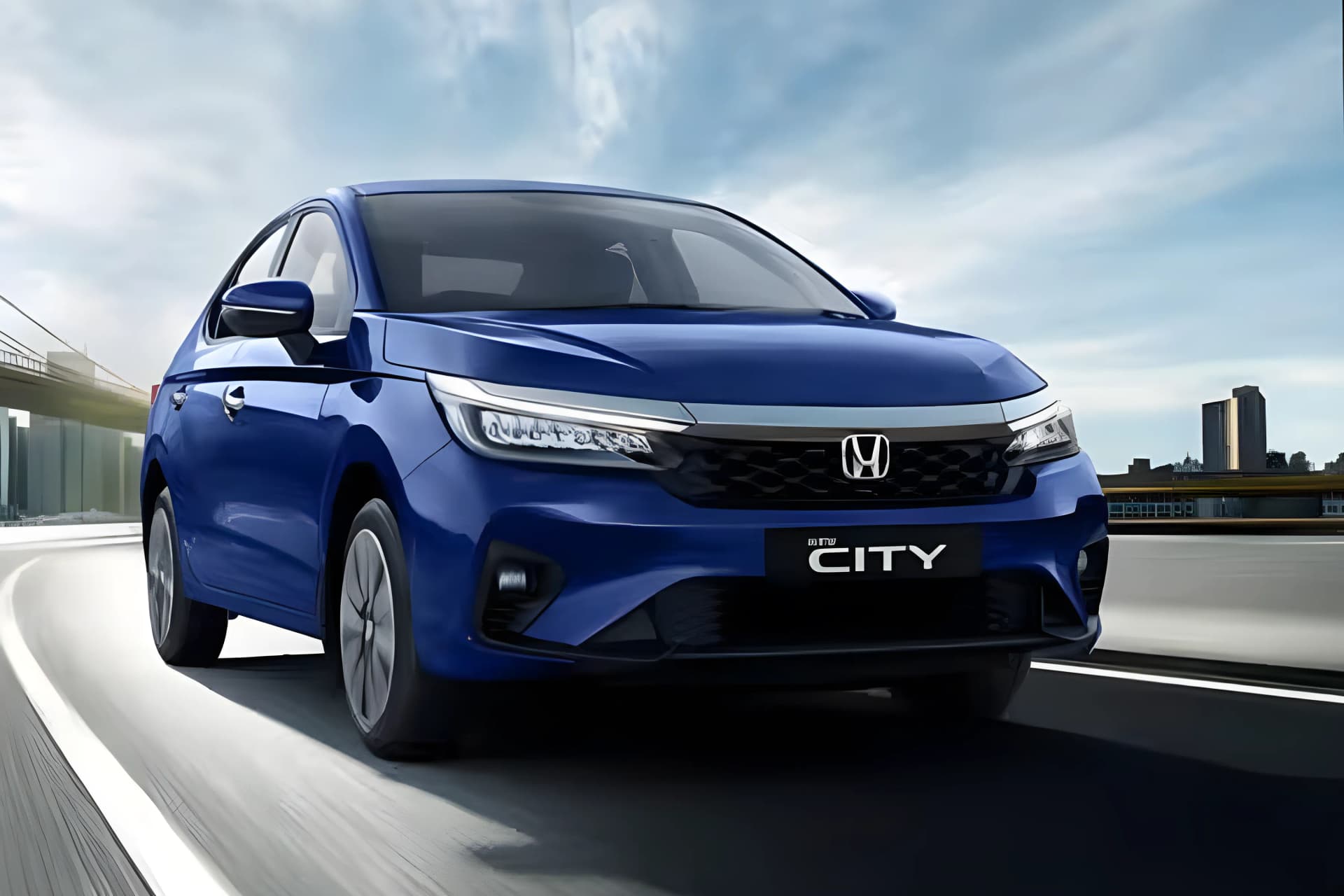 Honda City Front Right View