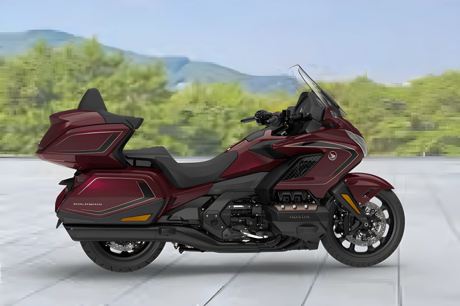 Honda Goldwing Tour Right Side View