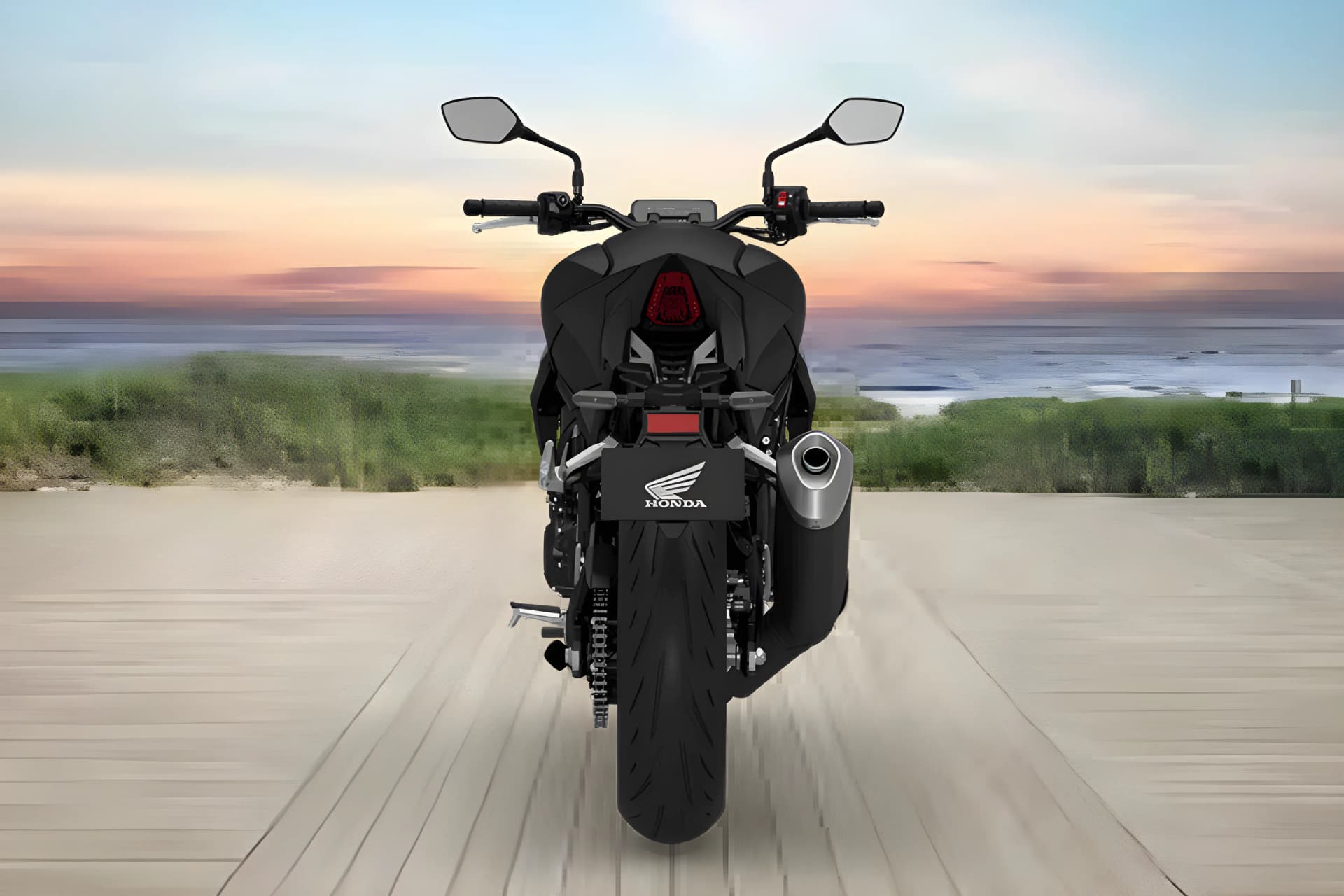 Honda Hornet 1000 SP Rear View