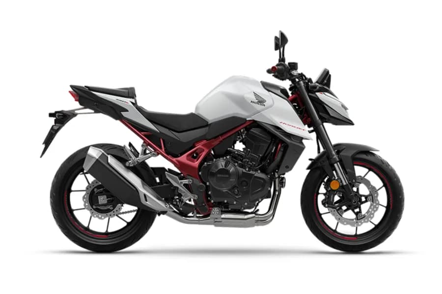 Honda Hornet 750 Matte Pearl Glare White color