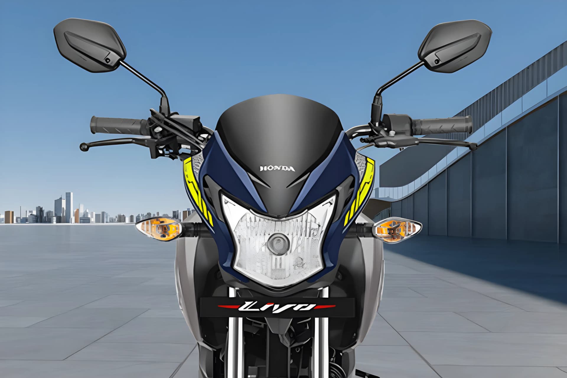 Honda Livo Headlight View