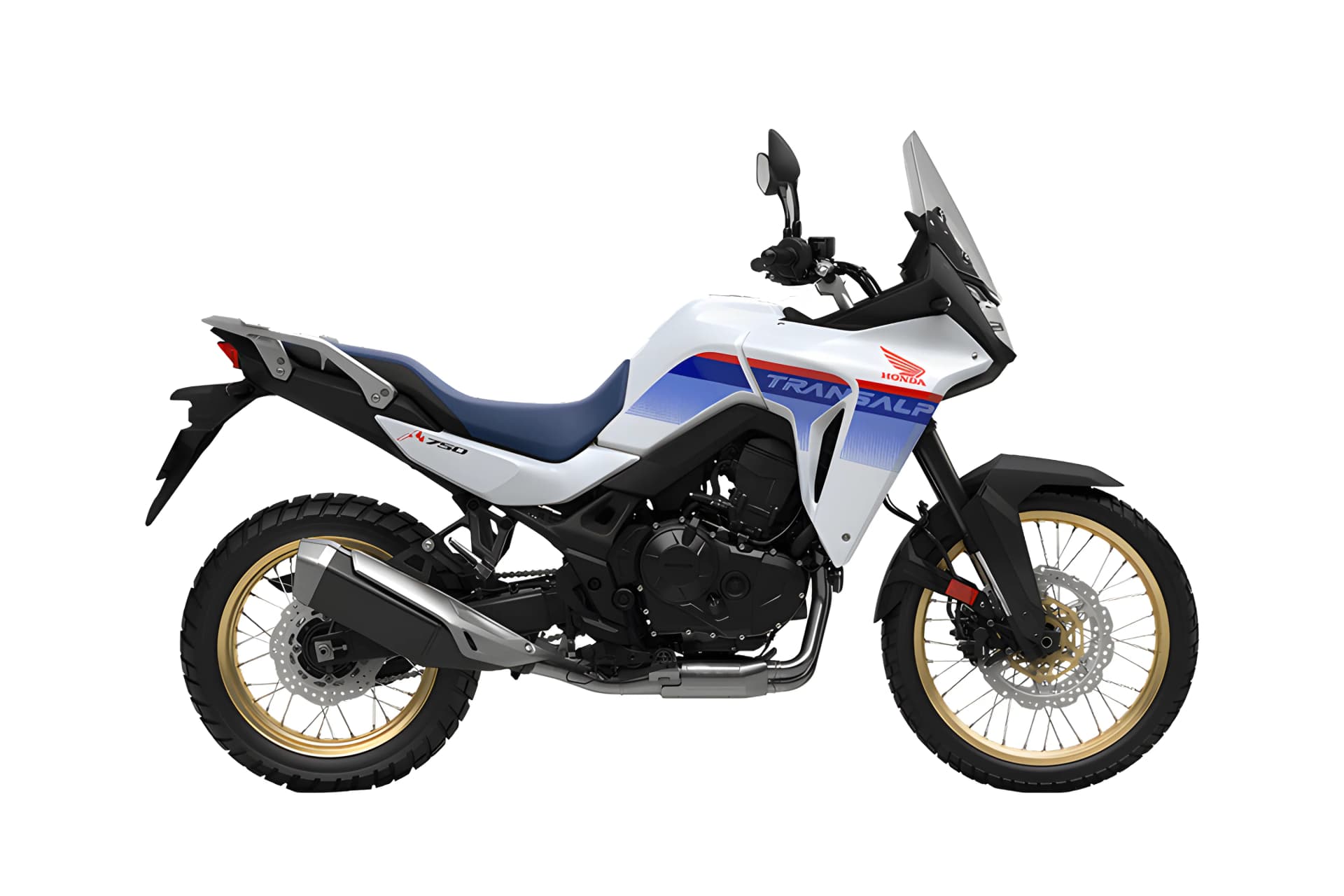 Honda Transalp Ross White color