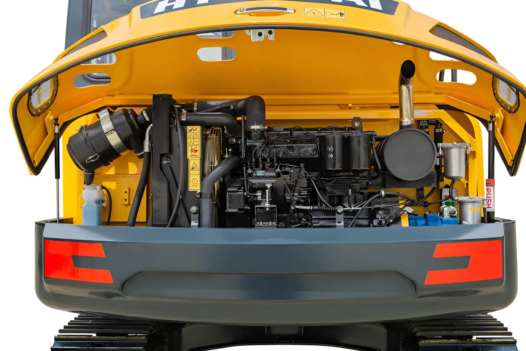 Hyundai R85A Smart Plus Counterweight View