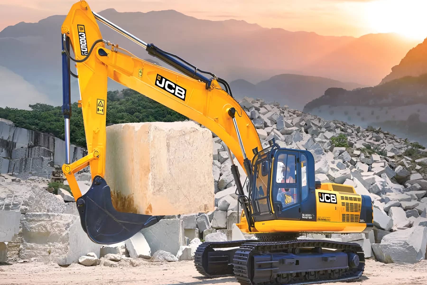 JCB 385LC Quarry Master