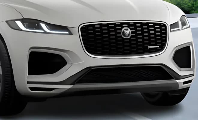 Jaguar F Pace Front Grille View