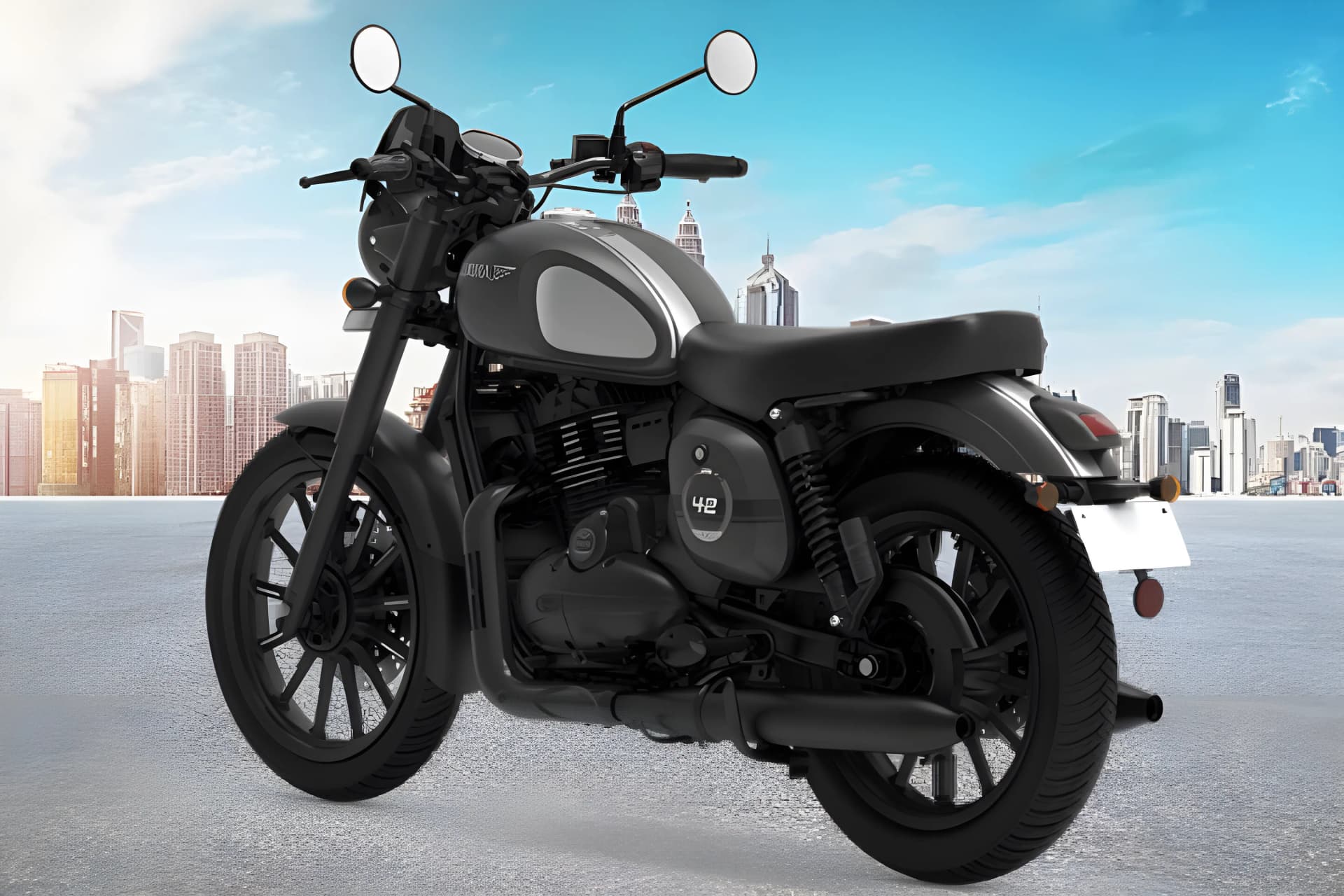 Jawa 42 FJ Left View