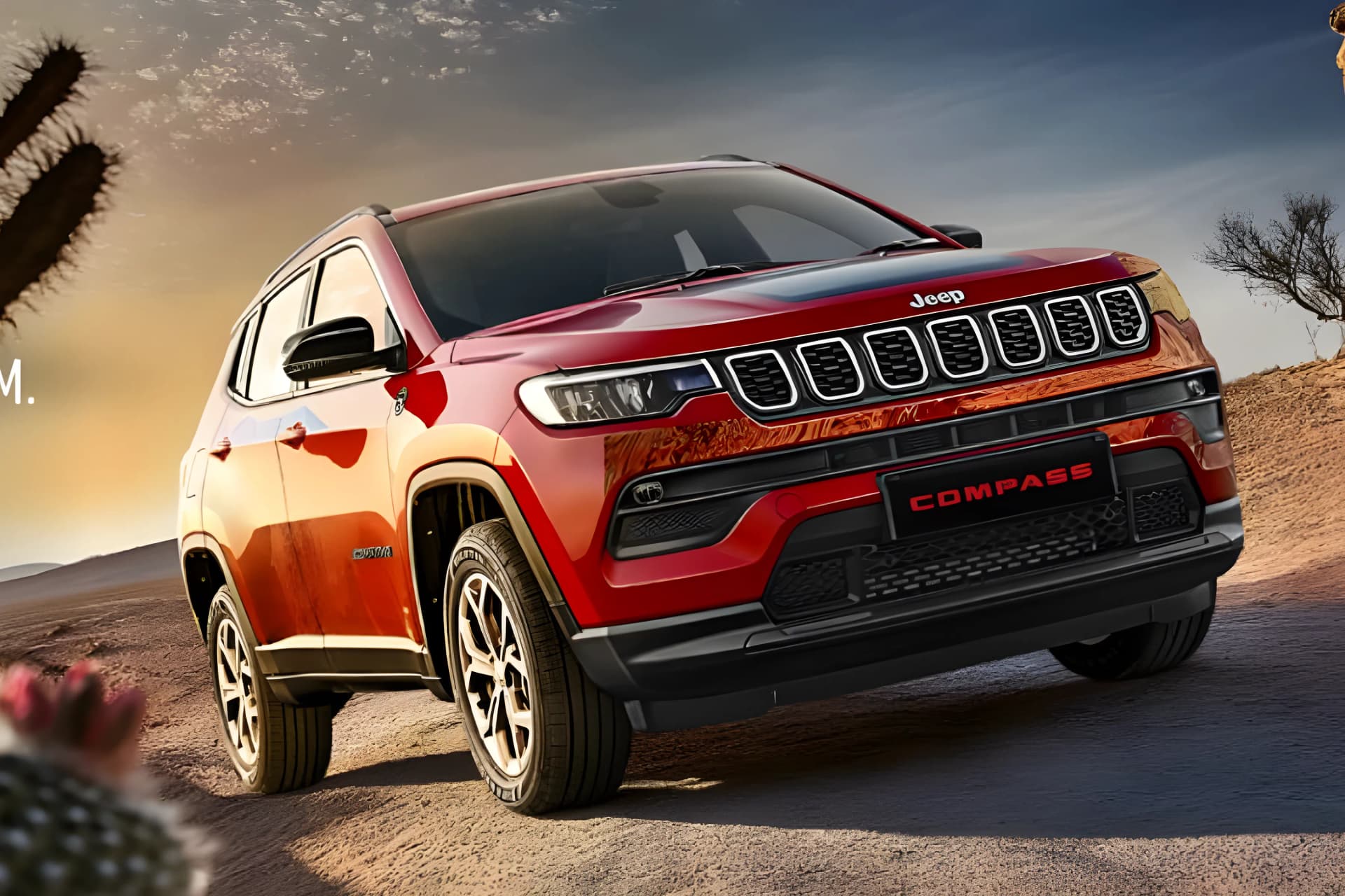 Jeep Compass Front Bumper View