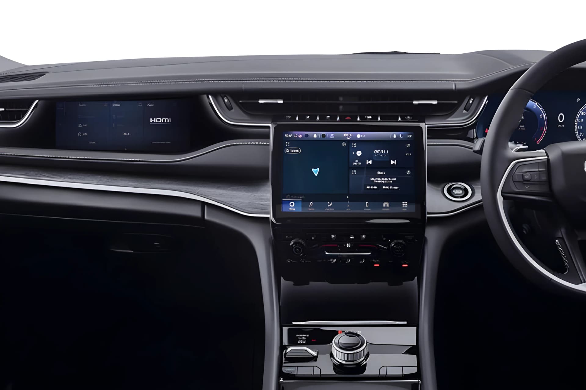 Jeep Grand Cherokee Large Infotainment Screen View
