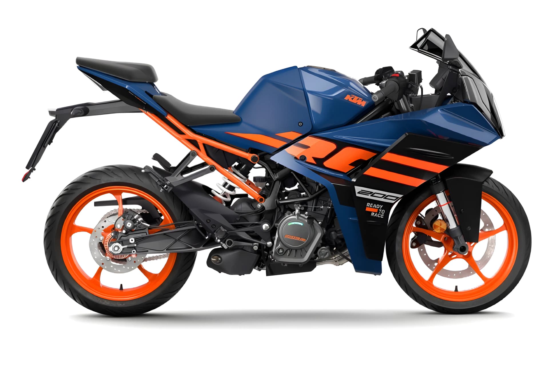 KTM RC 200 Blue color