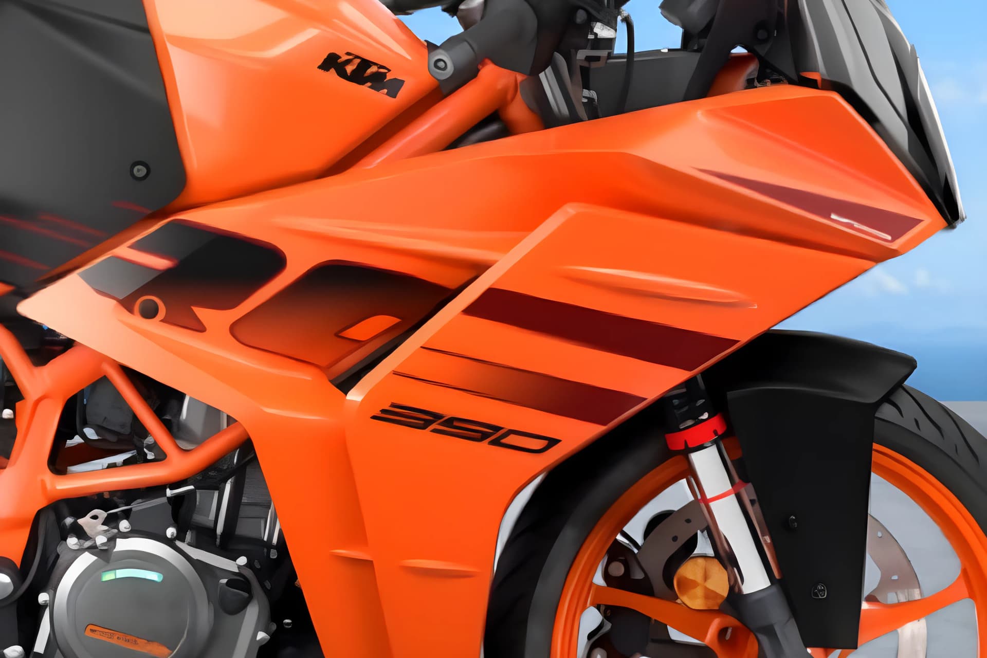 KTM RC 390 Body Panel View