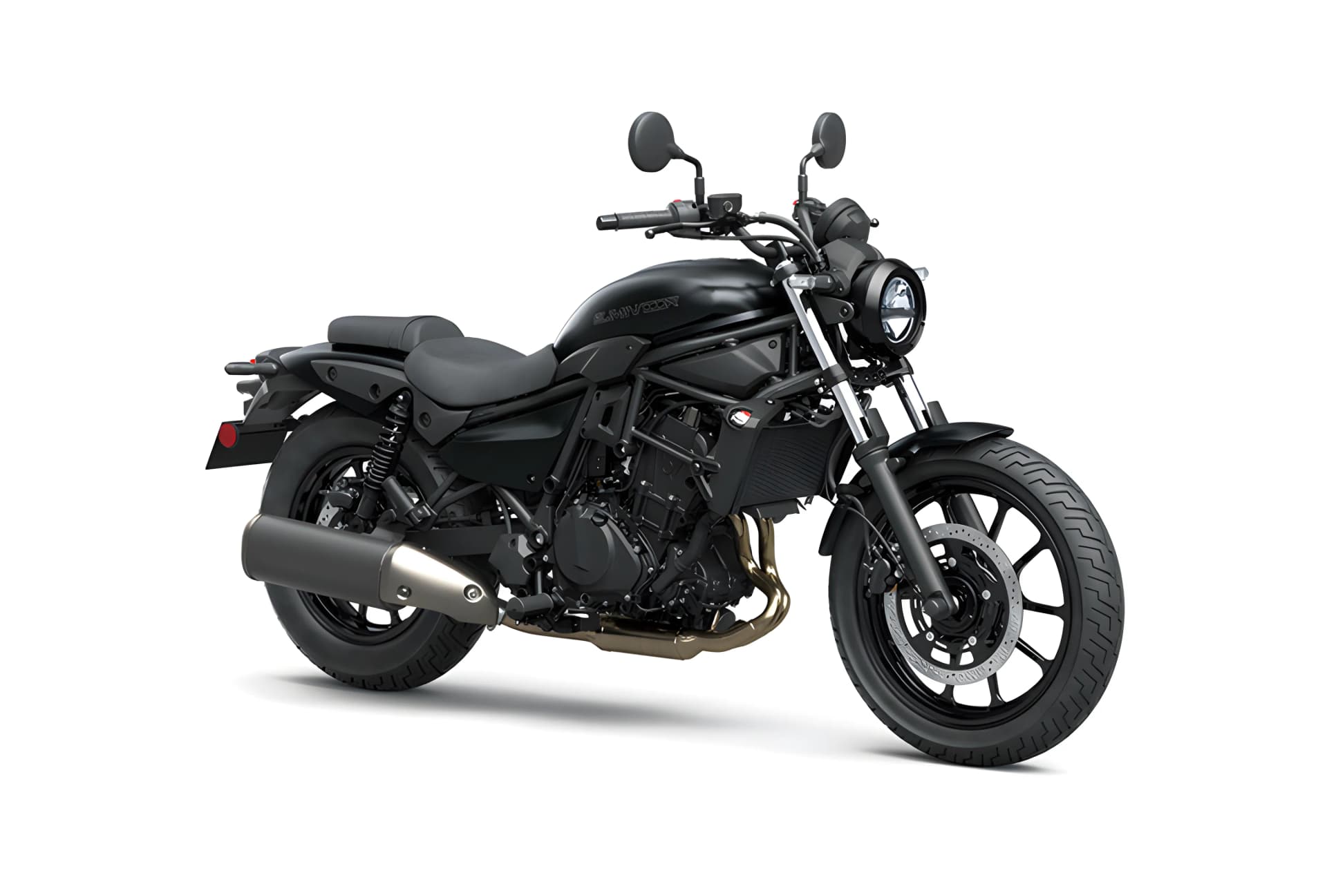 Kawasaki Eliminator Metallic Flat Spark Black color