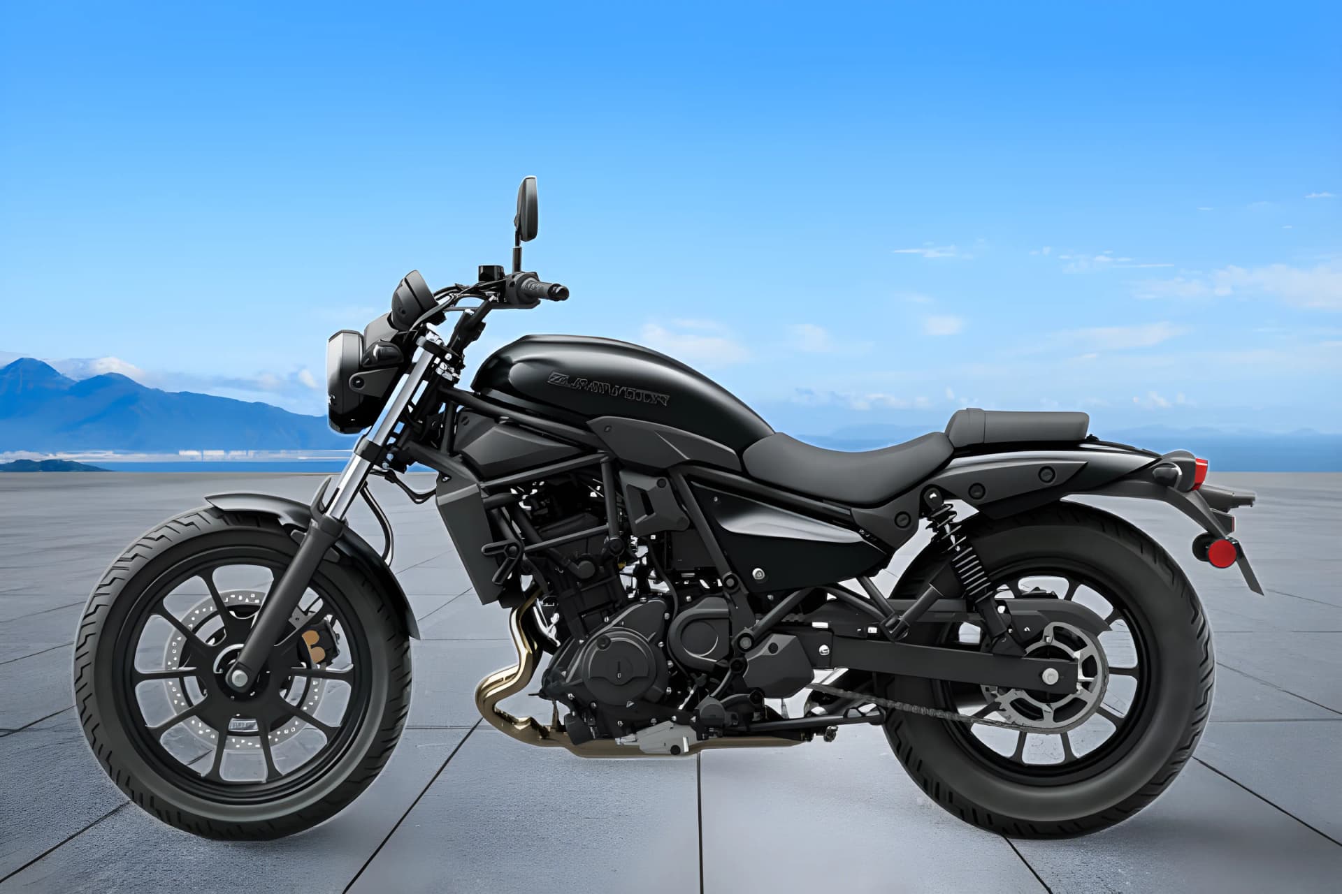 Kawasaki Eliminator Left Side View