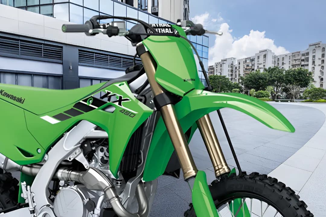 Kawasaki KX450 Handle View