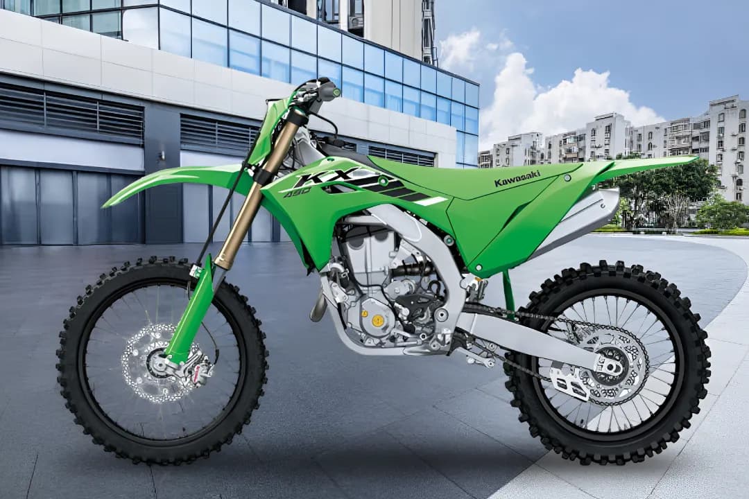 Kawasaki KX450 Left Side View