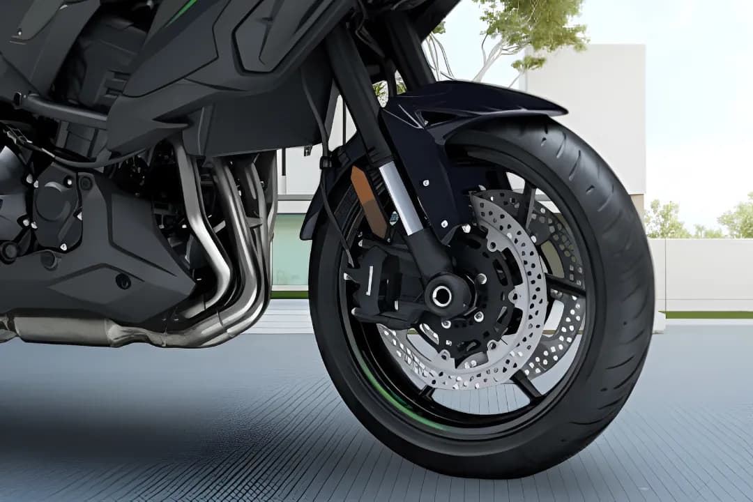 Kawasaki Versys 1100 Front Wheel View