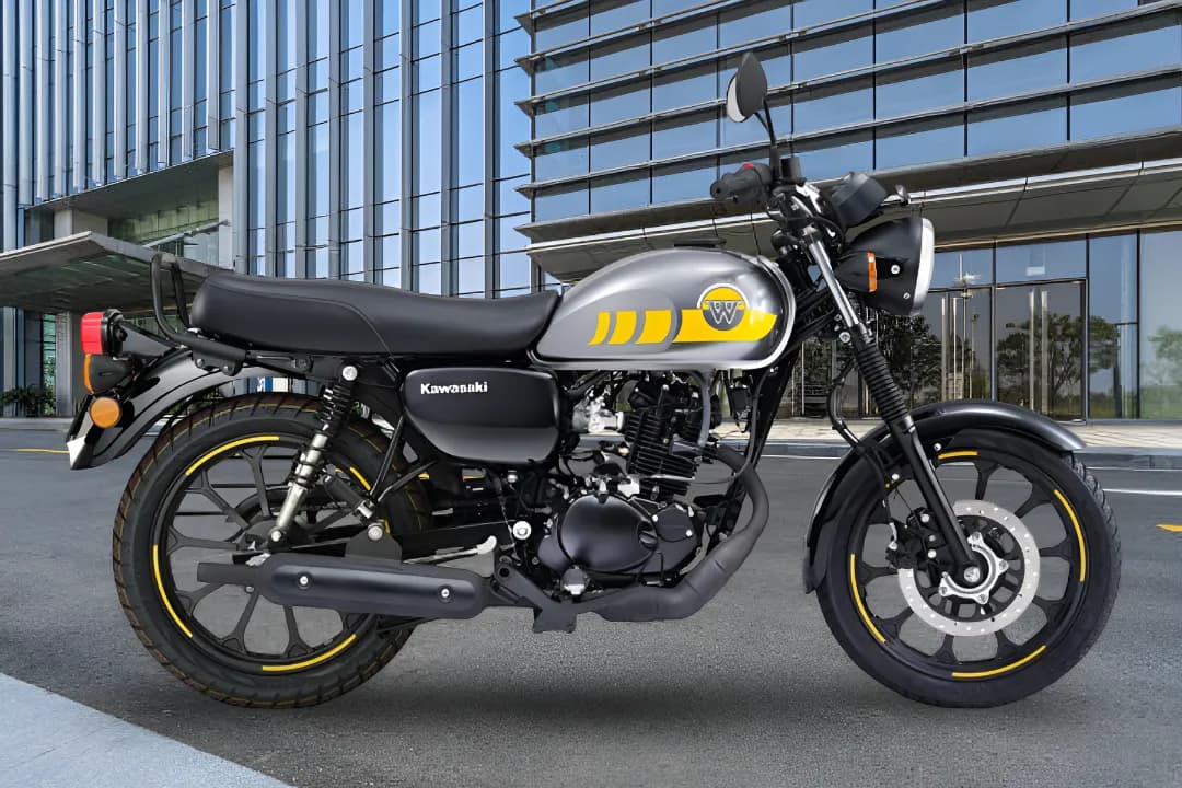 Kawasaki W Right Side View