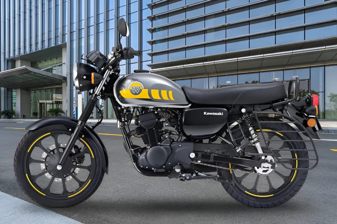 Kawasaki W Left Side View