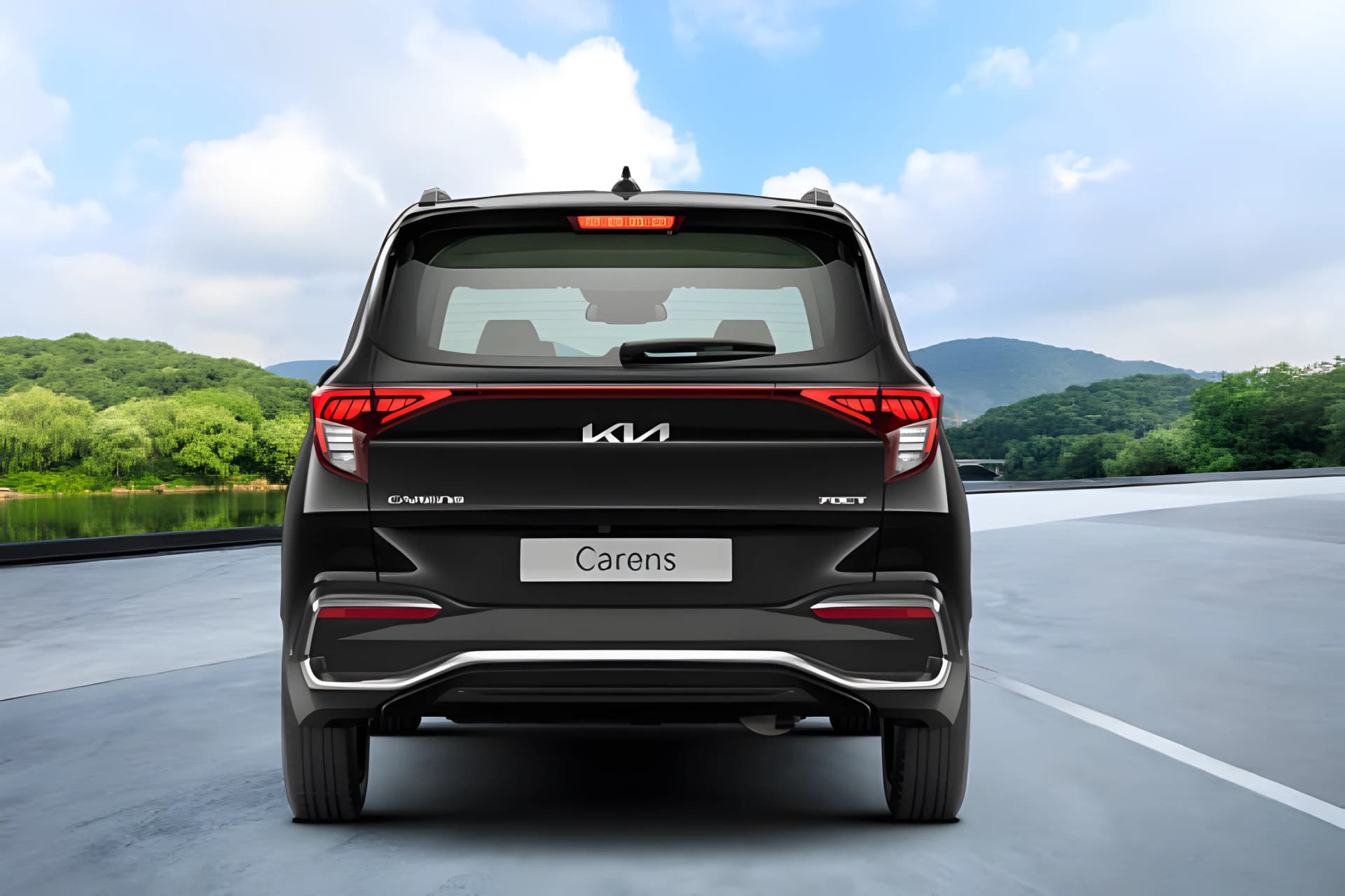 Kia Carens Rear View