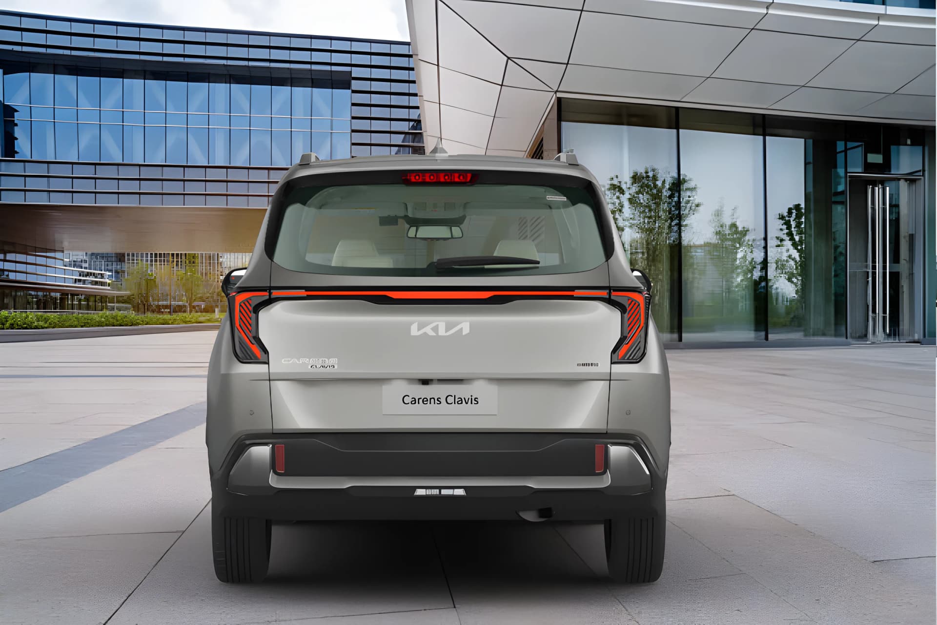 Kia Carens Clavis Rear View