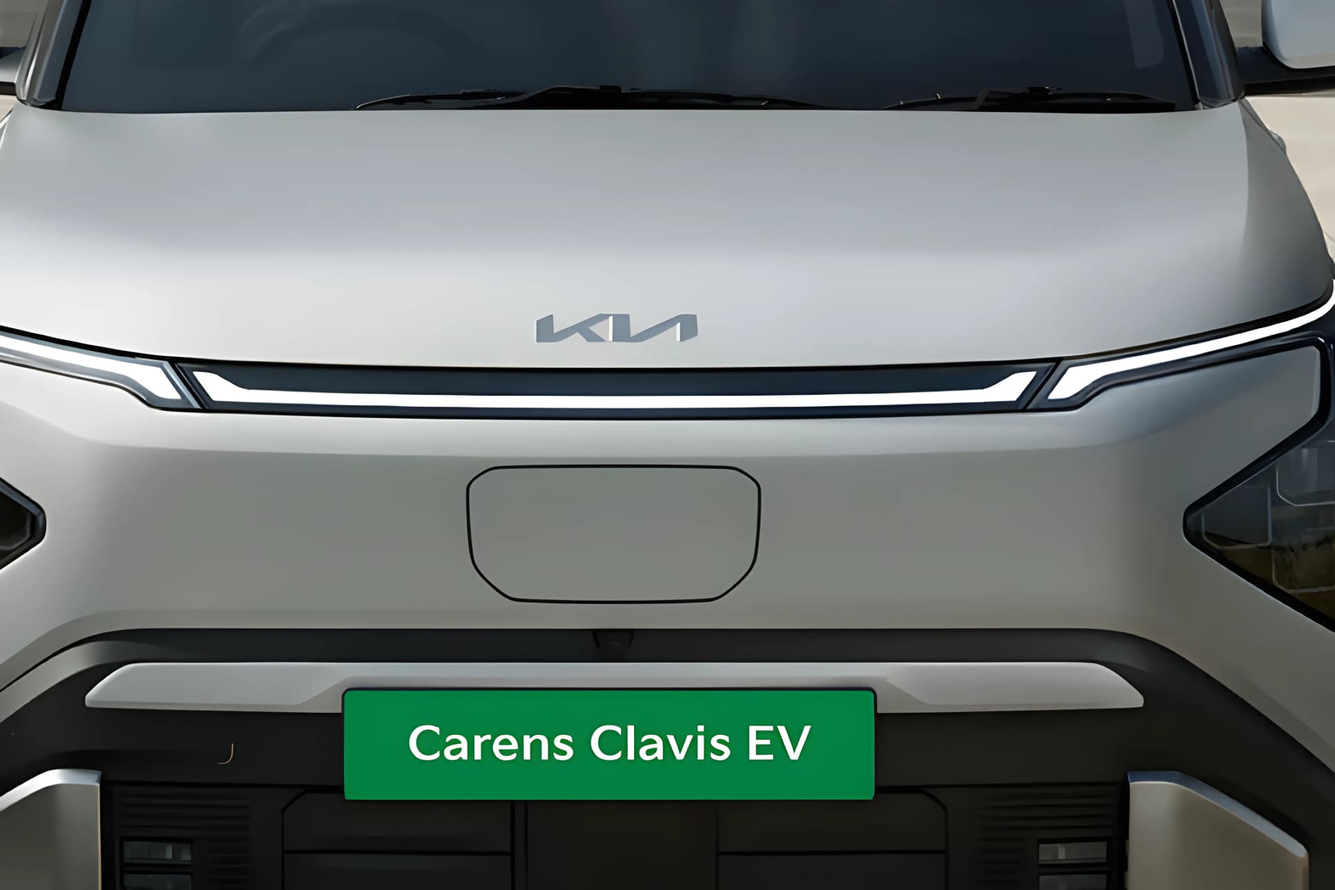Kia Carens Clavis EV Bonet View
