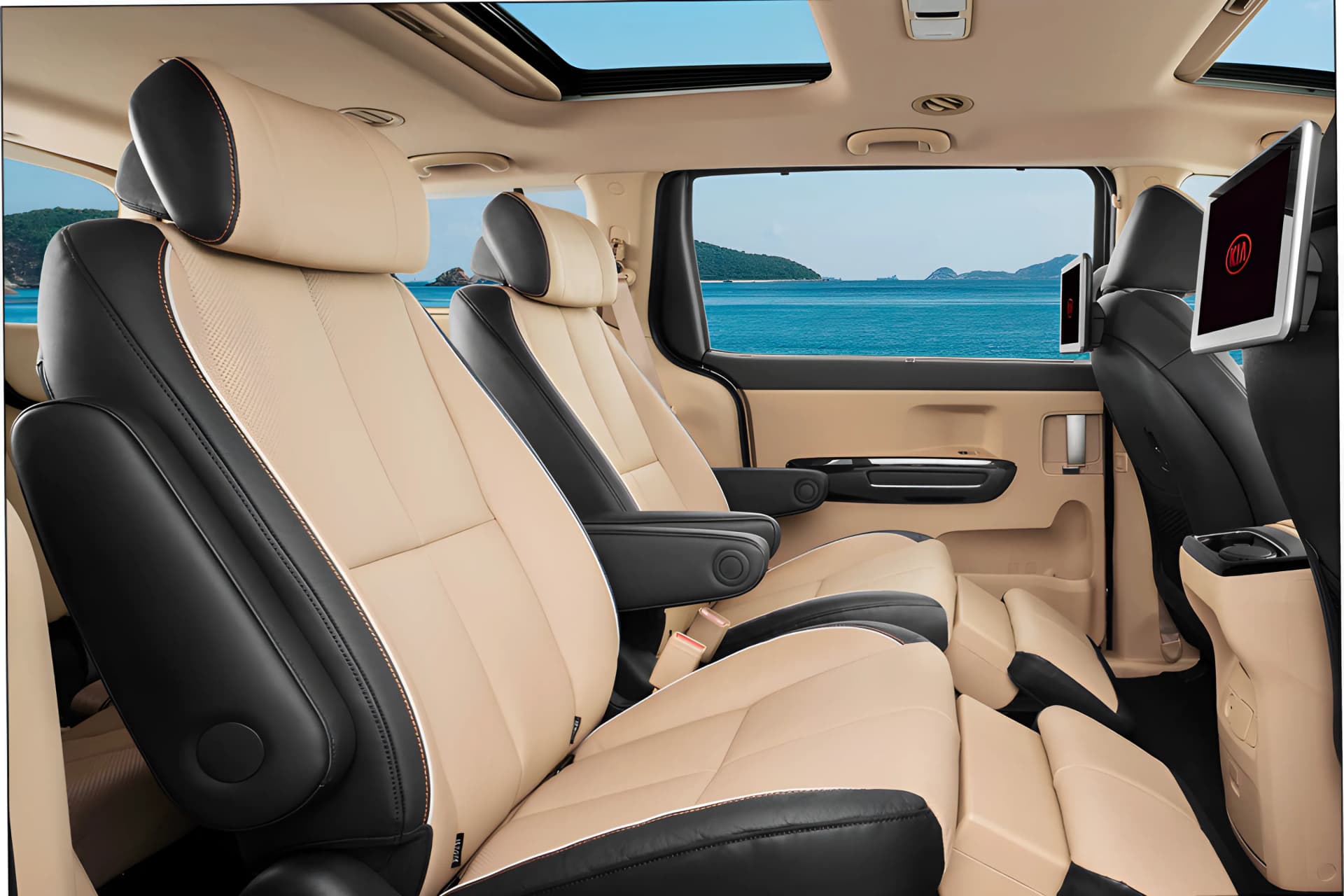 Kia Carnival Rear Seat View