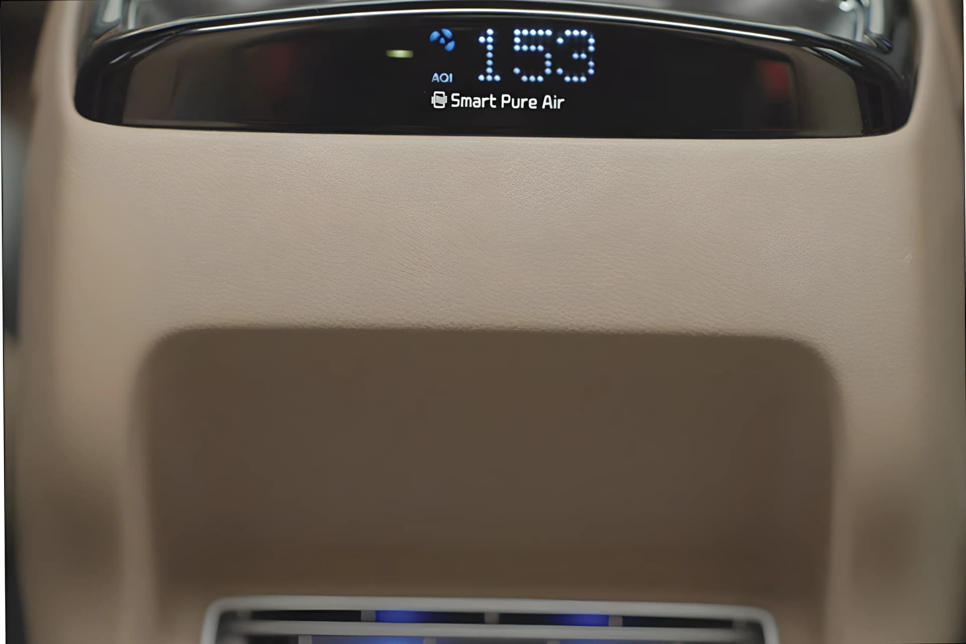Kia Carnival Air Quality Monitor View