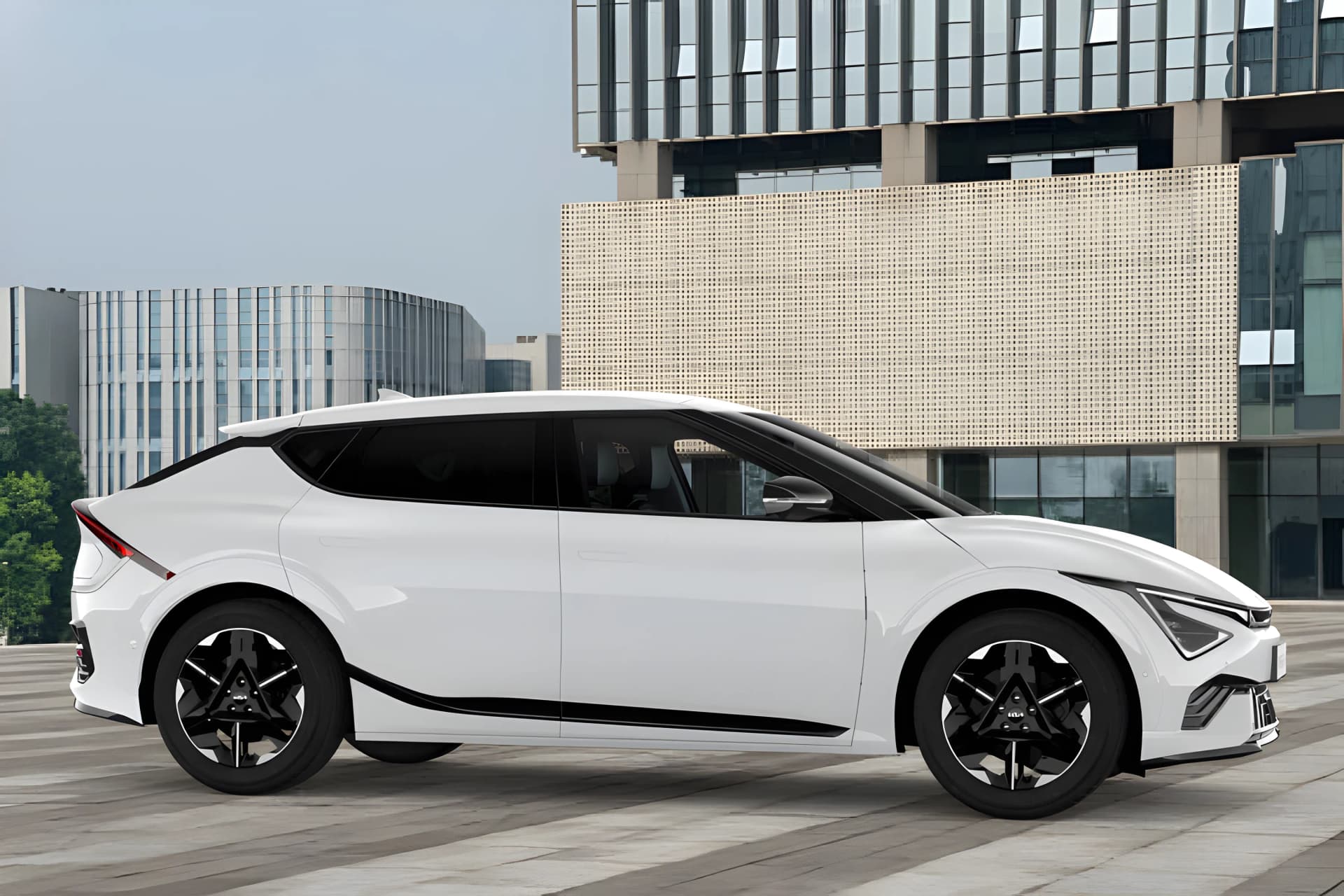 Kia EV6 EV Right Side View