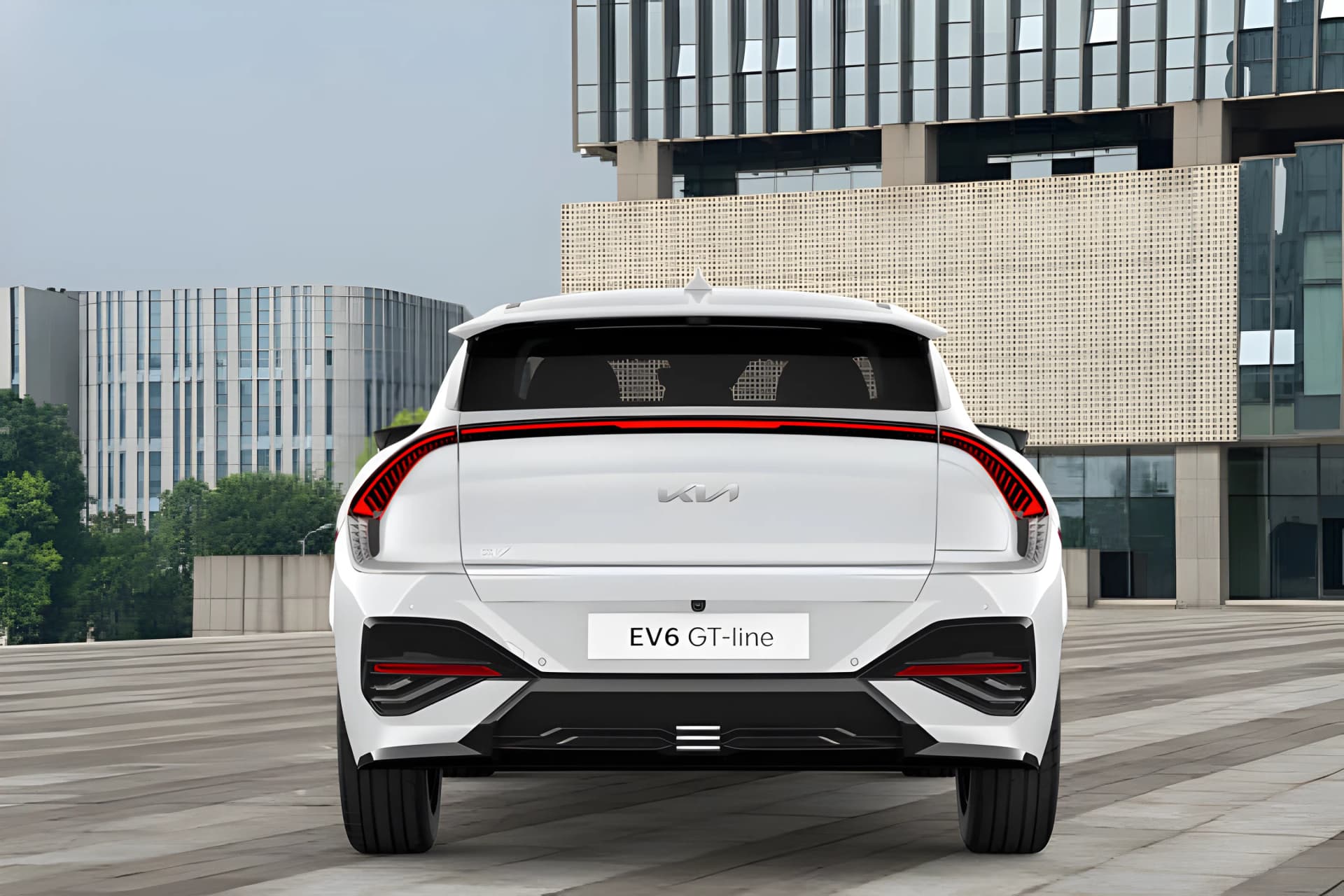 Kia EV6 EV Rear View