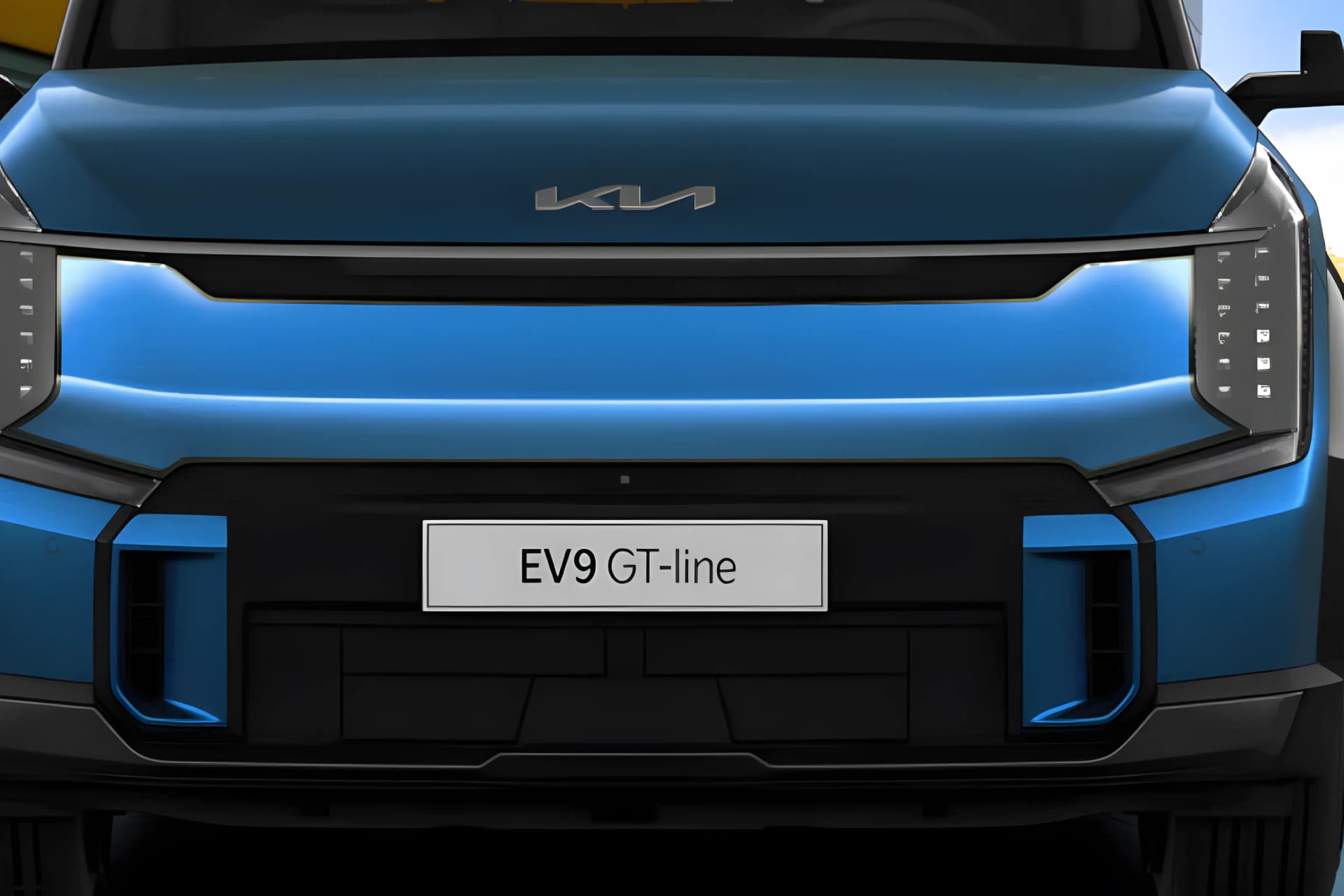 Kia EV9 EV Front Grille View