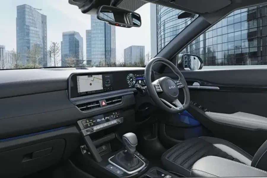 Kia Seltos Gear Shifter View