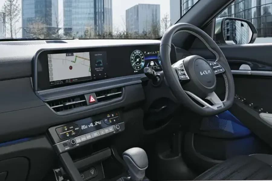Kia Seltos Steering Wheel View