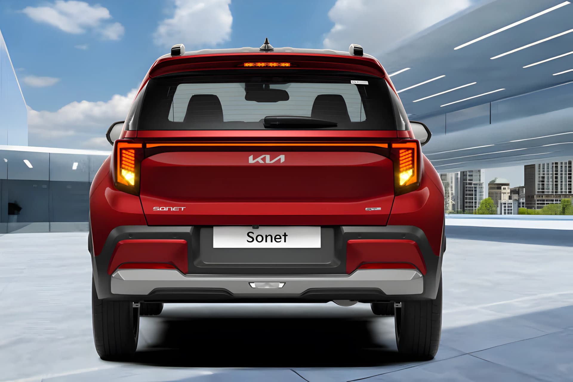 Kia Sonet Rear View
