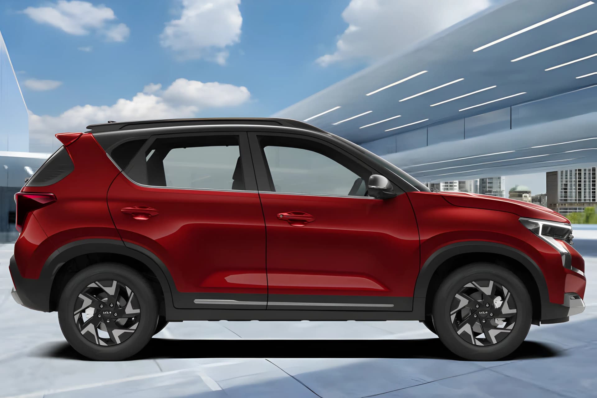 Kia Sonet Left Side View