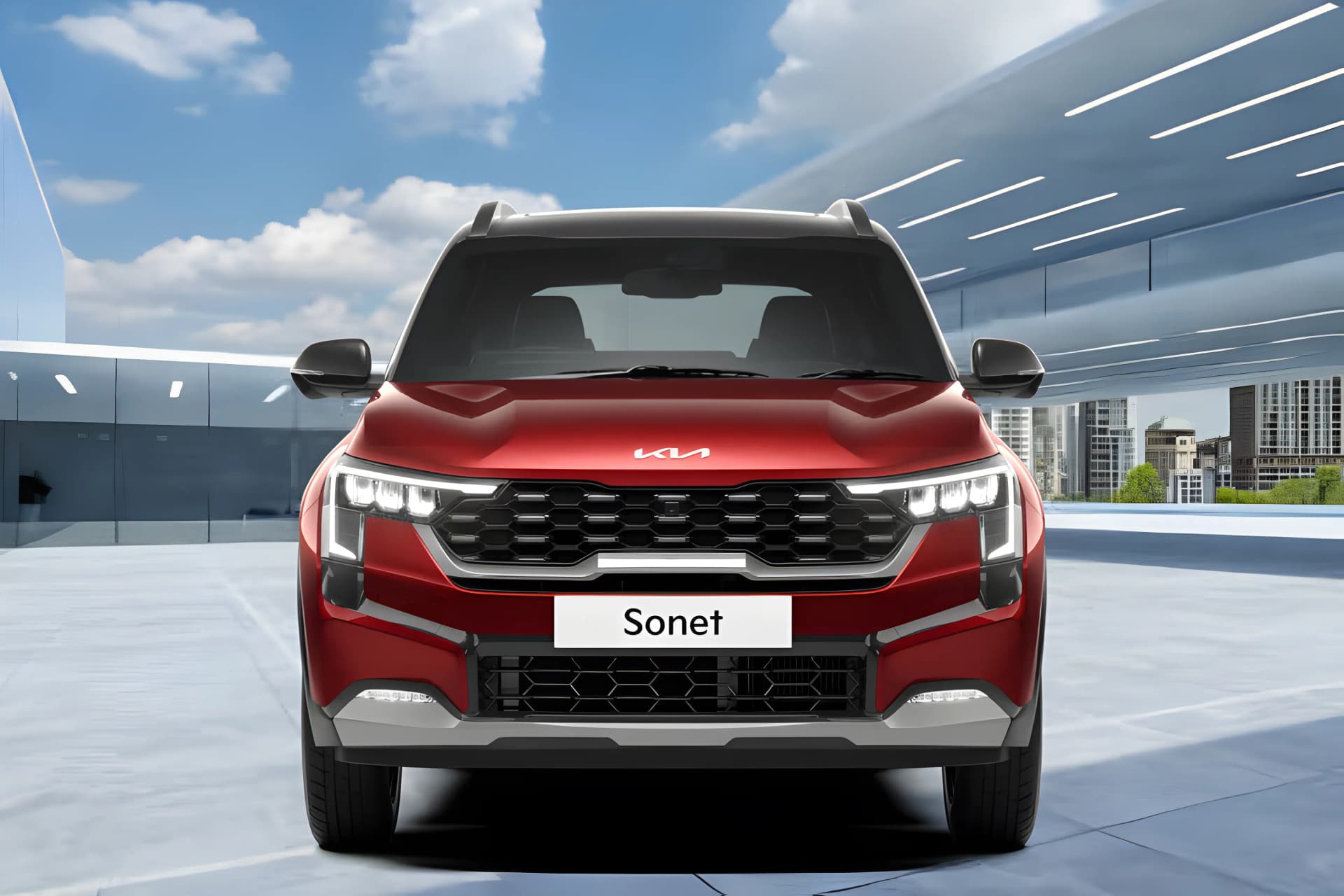 Kia Sonet Front View