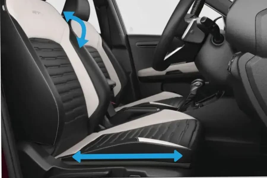 Kia Sonet Driver Seat Adjustable View