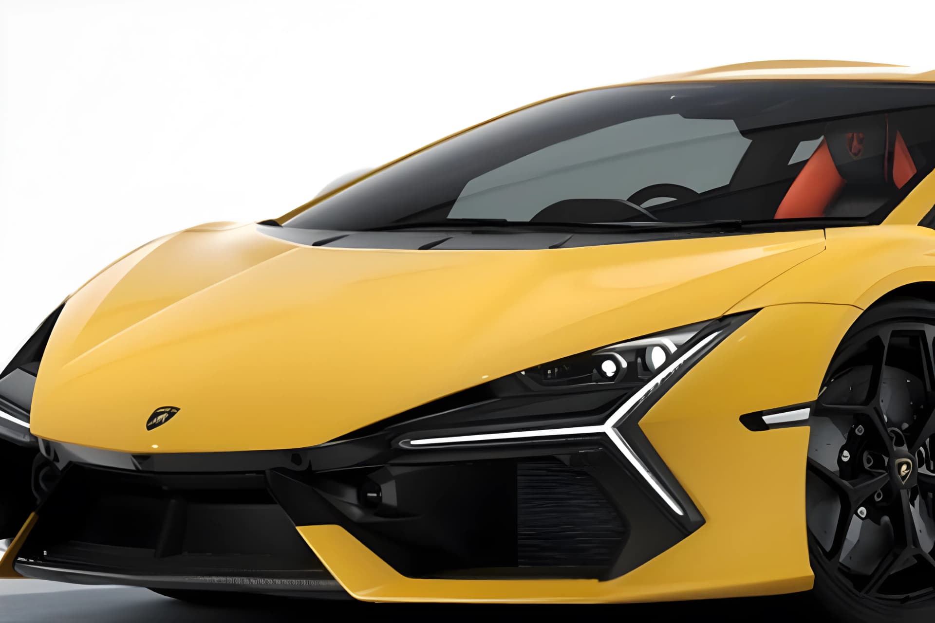 Lamborghini Revuelto Hybrid Front Grille View