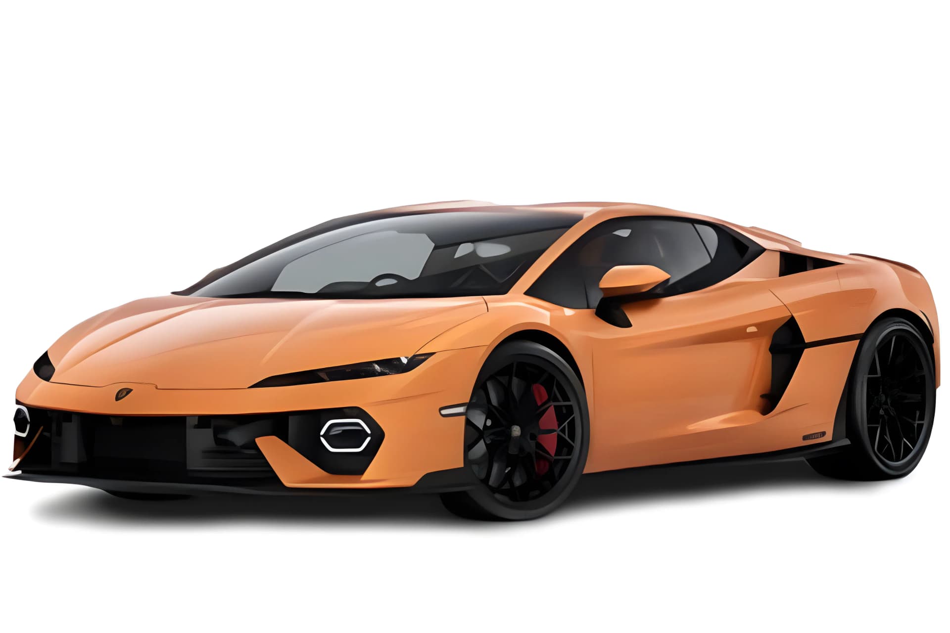 Lamborghini Temerario Arancio Borealis color