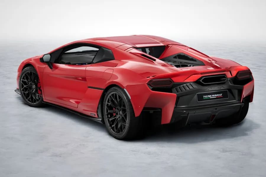 Lamborghini Temerario Rear Left View