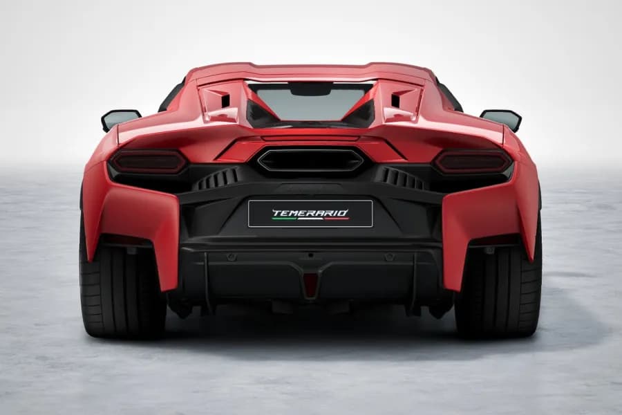 Lamborghini Temerario Rear View