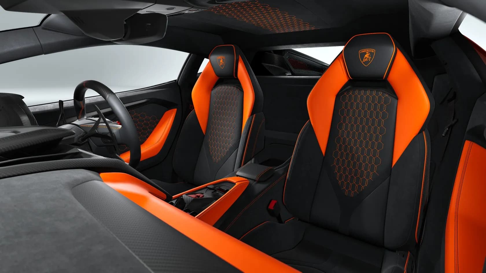 Lamborghini Temerario Centre Console Armrest View