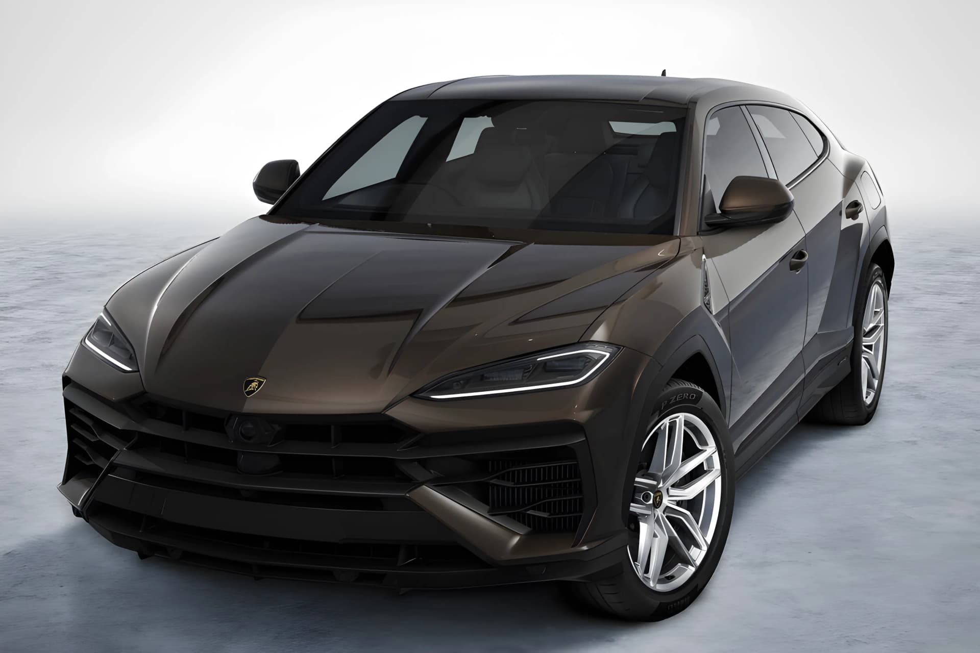 Lamborghini Urus Hybrid Front Left View