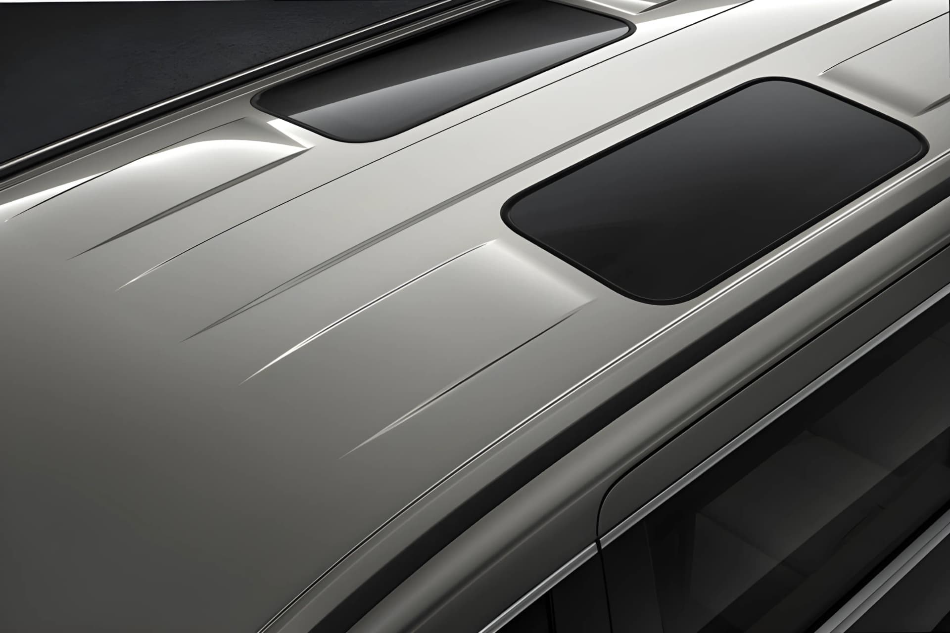 Lexus LM Hybrid Roof View