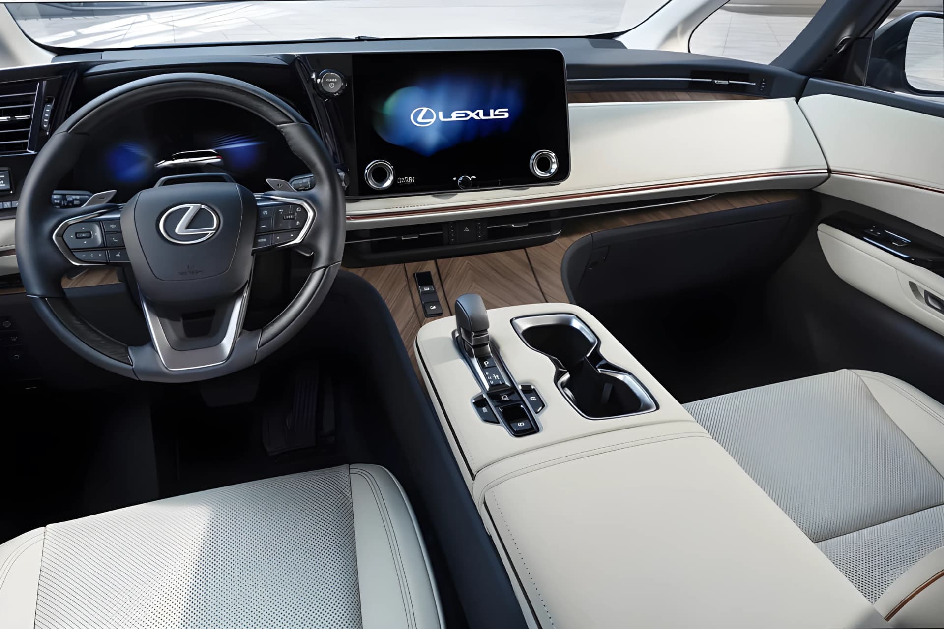 Lexus LM Dashboard View