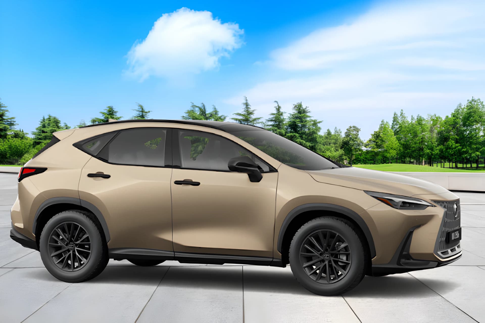Lexus NX Hybrid Front Right View