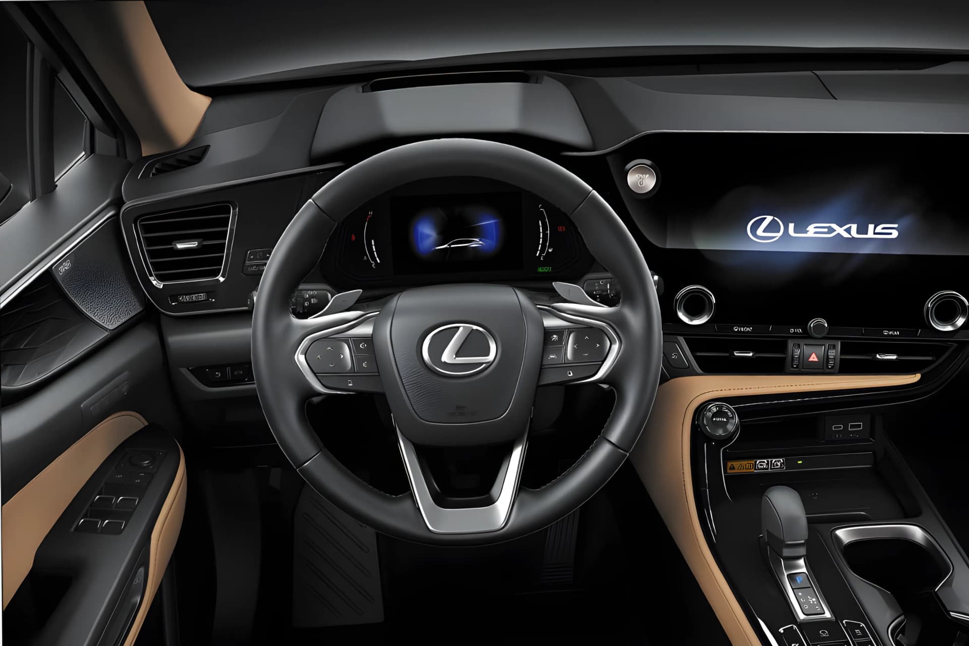 Lexus NX Steering Wheel View